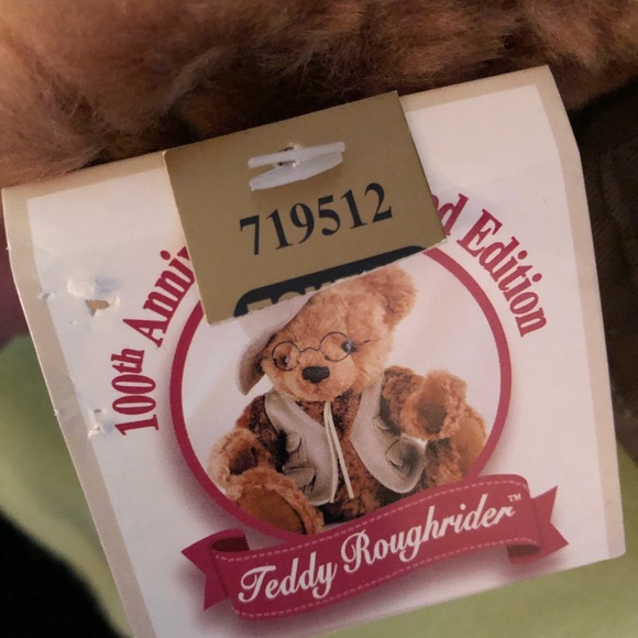 DanDee Teddy Roughrider 100th Anniversary Special Addition Bear 13” tall… - Picture 12 of 12